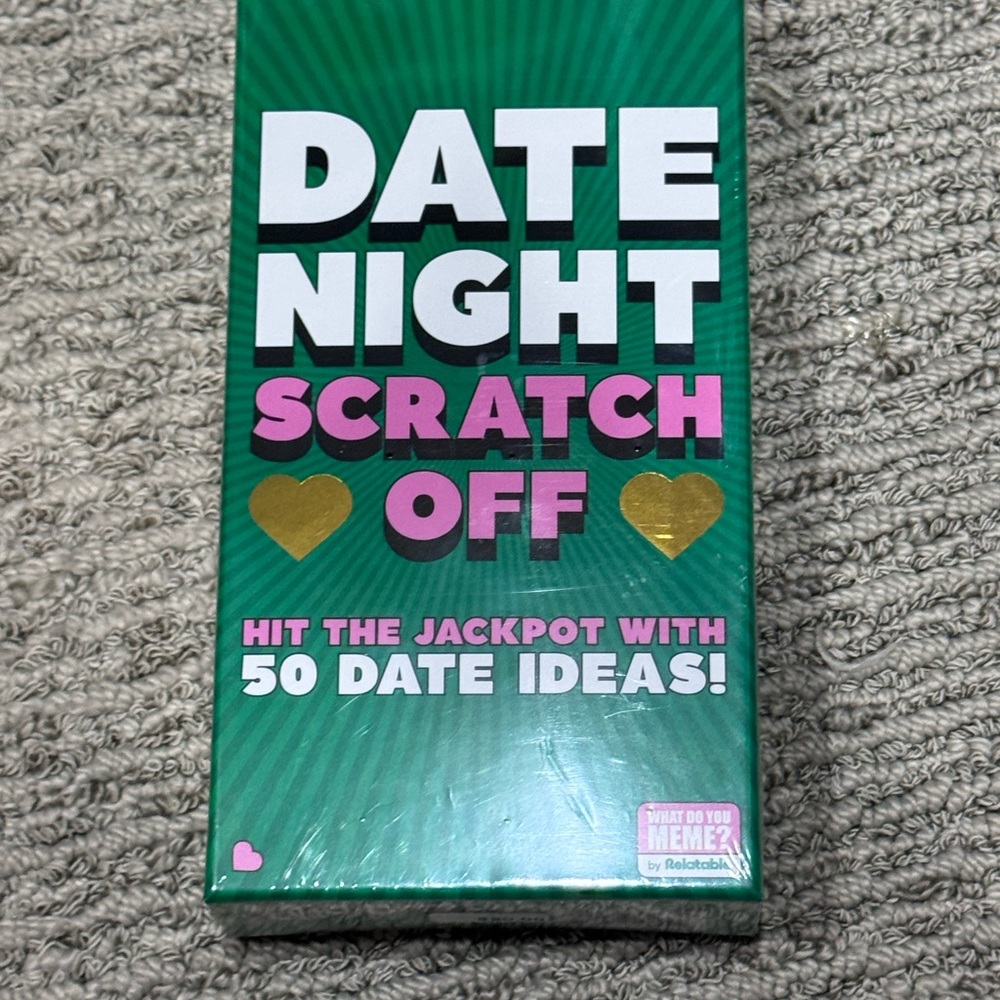 Date Night Scratch Off Game - Green